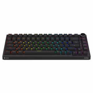 Savio ASTRAL BLACK JADE mänguri klaviatuur USB QWERTY US International