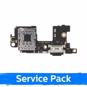 Laadimispesa ühilduv Xiaomi Mi 11 / SIM pesaga / flex'iga / Plata (Service Pack)