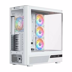 MODECOM Volcano AQ100 ARGB kesktornkorpus, valge