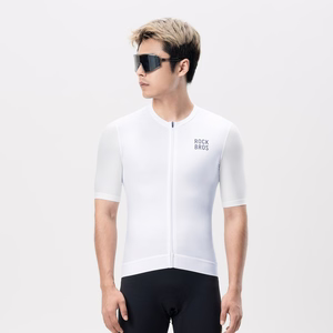 Rockbros 15200025 Short Sleeve Cycling Jersey Size M - White