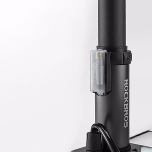 Rockbros 4522L ülikerge jalaga kasutatav jalgrattapump – must
