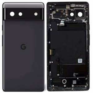 Tagakaas Google Pixel 6 Stormy Black originaal (kasutatud Grade B)