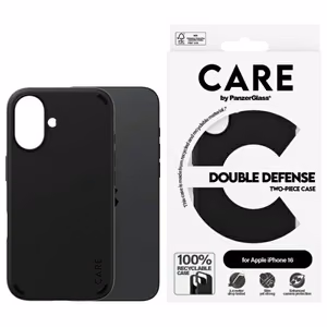 CARE by PanzerGlass Feature Double Defense Ümbris jaoks iPhone 16 - Must