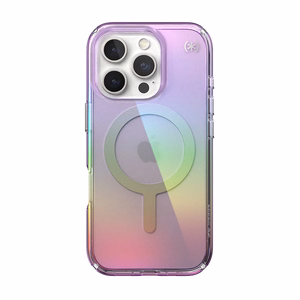 Speck Presidio2 Lux MagSafe - iPhone 16 Pro чехол (Amazing Purple / прозрачный)