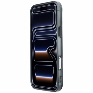 Mercedes AMG IML Double Layer Urban Line ümbris seadmele iPhone 18 Pro Max / 17 Pro Max, rõngastoega, MagSafe-ühilduv – must