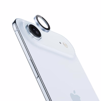 Benks Tempered glass Glass Warrior Lens Protector on camera jaoks Iphone 17 Air (lens 1 piece) light sinine