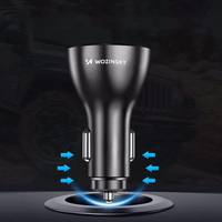 Autolaadija Wozinsky "WCCAW" Valge 50W (4xQC3.0)