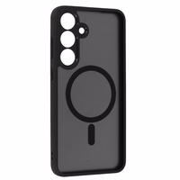 Full Matte Mag Cover jaoks Samsung Galaxy S25 Plus must