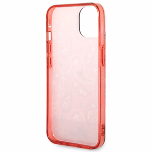 Guess GUHCP14MHGBNHR iPhone 14 Plus 6.7" красный/красный жёсткий чехол Bandana Paisley