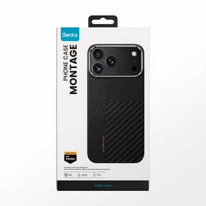 Benks Montage Magnetic Armor Air Kevlar Чехол Metal Frame 600D+1500D (MB69) для Iphone 17 Pro чёрный