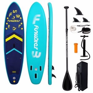 FunWater SUPFW71A 3,5 m täispuhutav SUP-laud, tumesinine