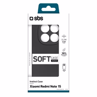 SBS Instinct ümbris Xiaomi Redmi Note 15 jaoks - must