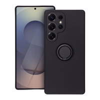 SILICONE RING ümbris jaoks SAMSUNG S25 Ultra must