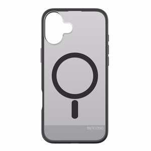 Incase Slim Case MagSafe'i toega ümbris iPhone 16 Plusile, must ja poolläbipaistev