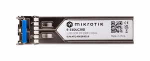 Mikrotik S-31DLC20D network transceiver module 1250 Mbit/s SFP 1310 nm