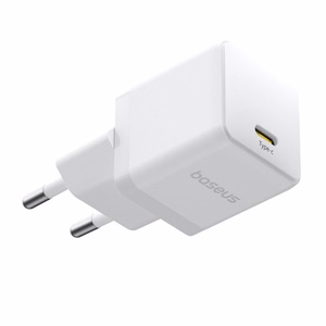 Charger Baseus Palm 20W USB-C + USB-C to USB-C cable 1.0m white P10111602213-01