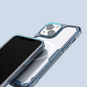 Магнитный чехол Nillkin Nature TPU Pro для Apple iPhone 14 Plus (Белый)
