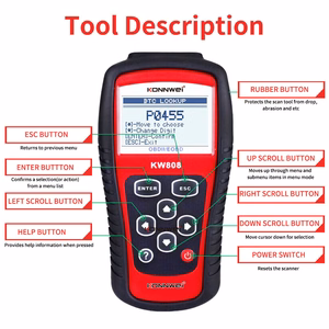 Konnwei KW808 OBD2 diagnostikaskanner