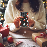 TEL PROTECT Christmas Clear Ümbris jaoks Iphone 15 Pro Design 1