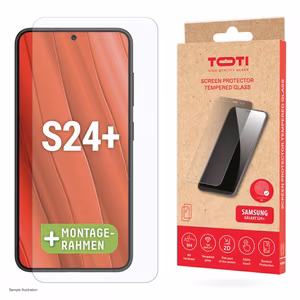 Karastatud klaas 2D ekraanikaitse Samsung Galaxy S24 Plus/S25 Plus jaoks