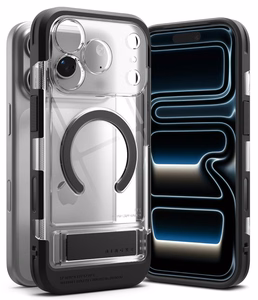 Ringke UX Magnetic ümbris iPhone 18 Pro / 17 Pro jaoks, läbipaistev