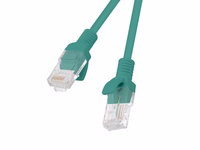 PATCHCORD KAT.5E UTP 1.5M roheline FLUKE PASSED LANBERG 10-PACK
