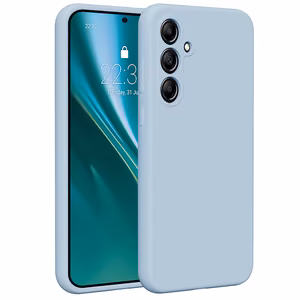Etteri Silicone ümbris jaoks Samsung Galaxy A35 5G light sinine