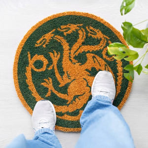 Game of Thrones House of the Dragon ümmargune uksematt, läbimõõt 50 cm