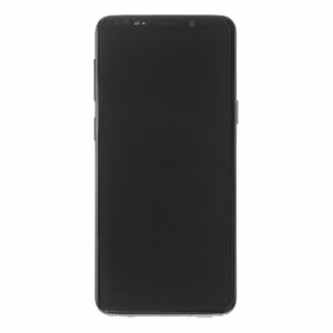 LCD ekraan ühilduv Samsung G960 S9 raamiga / Midnight Black / (Uuendatud: Telemax) (Põletatud ikoonid valgel taustal)