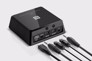 2-in-1 Bluetooth HiFi heli vastuvõtja ja saatja (Apt-X, NFC), mudel BT-1