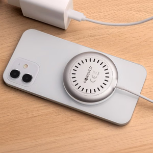 Forever MAWC-300 magnetiline traadita laadija Qi2 15W hõbedane