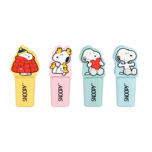 Snoopy - Highlighter Set 4 Colors with 3D Topper
