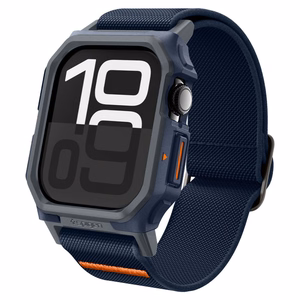 Чехол SPIGEN Lite Fit "PRO" для Apple Watch 10 (46 MM) тёмно-синий