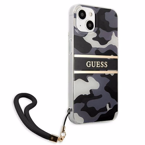 Guess GUHCP13SKCABBK iPhone 13 mini 5.4" must/must hardcase Camo Strap Collection