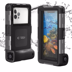 TECH-PROTECT IPX8 UNIVERSAALNE DIVING Veekindel ümbris MUST