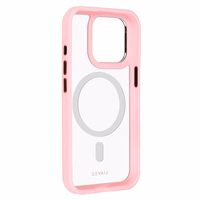 Liavec Hybrid Magsafe Clear Ümbris jaoks Iphone 15 Pro Max light roosa