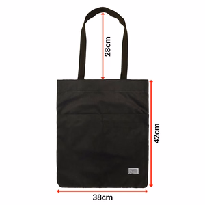Shopping bag Wonder pattern 4 black