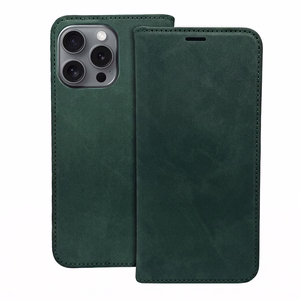 Smart Suede ümbris Honor 600 / Honor 600 Pro mudelile, roheline