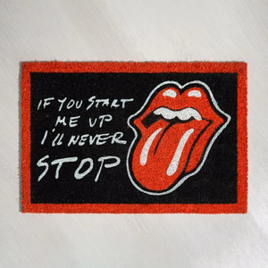 The Rolling Stones uksematt, 40 × 60 cm