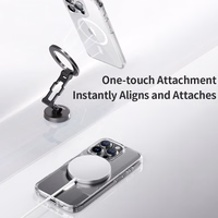 Rock Crystal Series Magnetic Ümbris jaoks Iphone 16 Plus läbipaistev