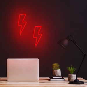 Neon LED Light BOLT punane Bat + USB FLNE06 Forever Light