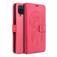 MEZZO Book ümbris jaoks SAMSUNG A12 / M12 dreamcatcher magenta