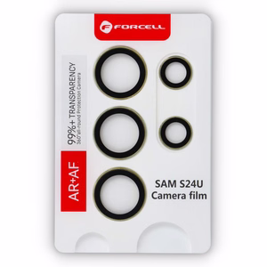 Camera glass to Samsung S24 Ultra Forcell Premium kollane