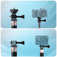 Tech-Protect GA100 Monopad & Selfie Stick jaoks GoPro / DJI - must