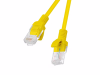 Lanberg PCU5-20CC-0050-Y võrgukaabel kollane 0.5 m Cat5e U/UTP (UTP)
