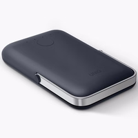 UNIQ Powerbank Hoveo 5000mAh USB-C 20W PD Fast charge Wireless Magnetic sinine/storm sinine
