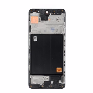 FIXCELL AMOLED LCD-ekraan raamiga SAMSUNG A51 4G jaoks, must (vahetatud klaas)