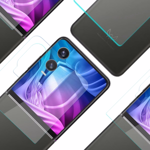 Tecno Phantom V Flip2 (front) – 3mk Silky Matt Pro telefoni ekraanikaitse