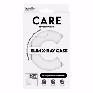 CARE by PanzerGlass Slim X-Ray Ümbris jaoks iPhone 15 Pro Max - Clear