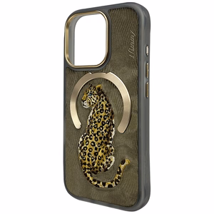Nimmy Magnetic Fantasy Animal MagSafe Ümbris jaoks iPhone 16 Pro Max - Kuldne